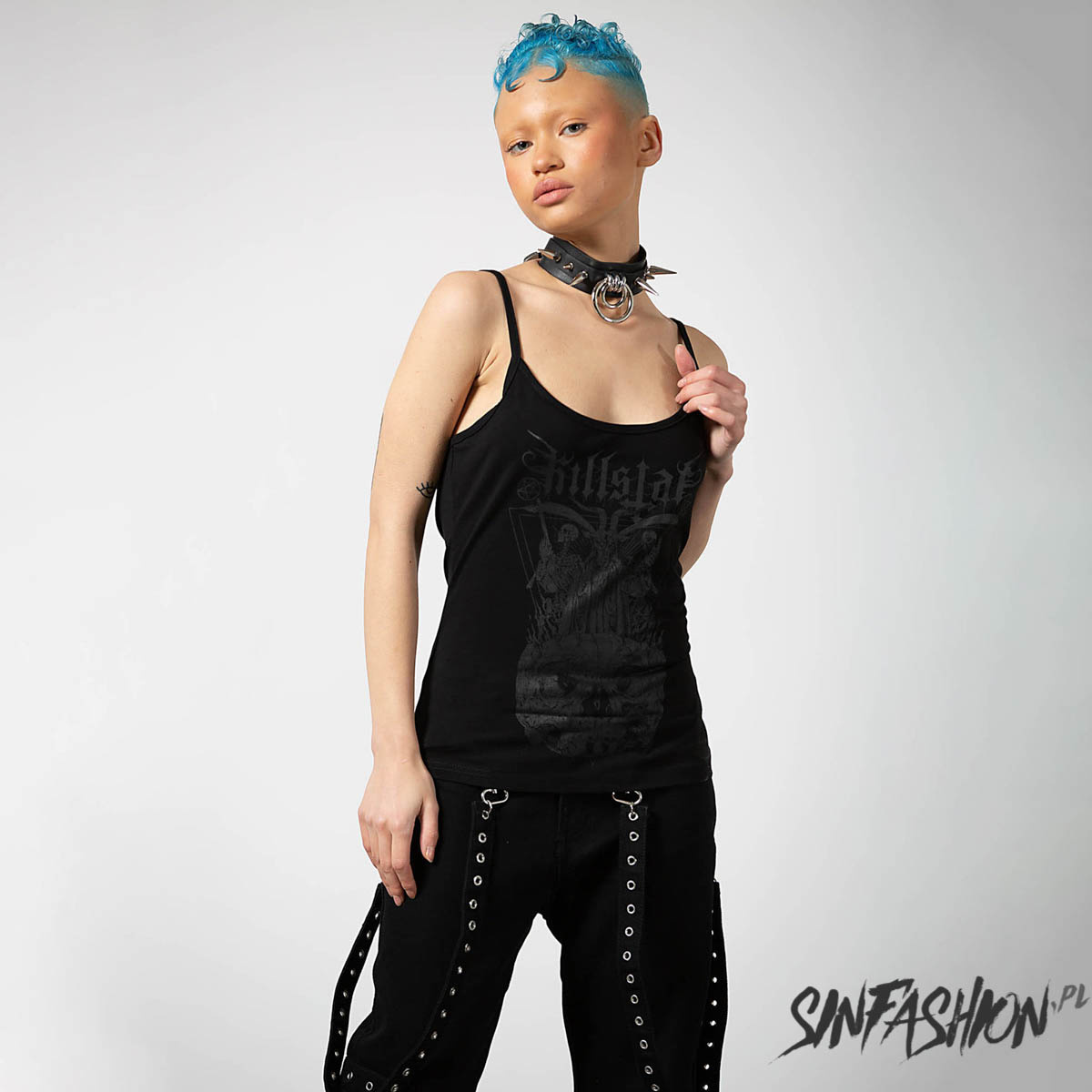 Top Killstar Deimos Strappy Vest