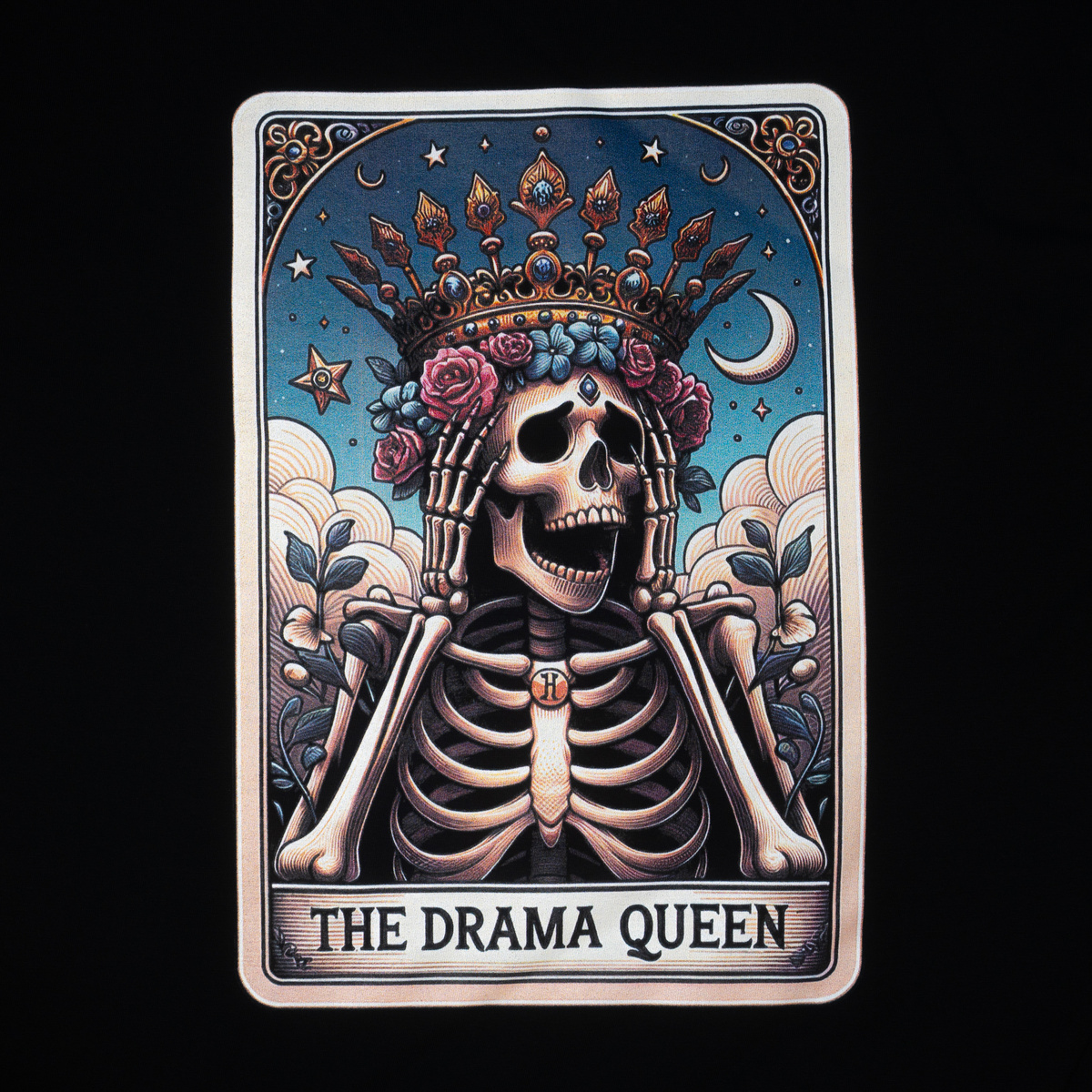 Koszulka Dead Bambi Drama Queen Card Blk