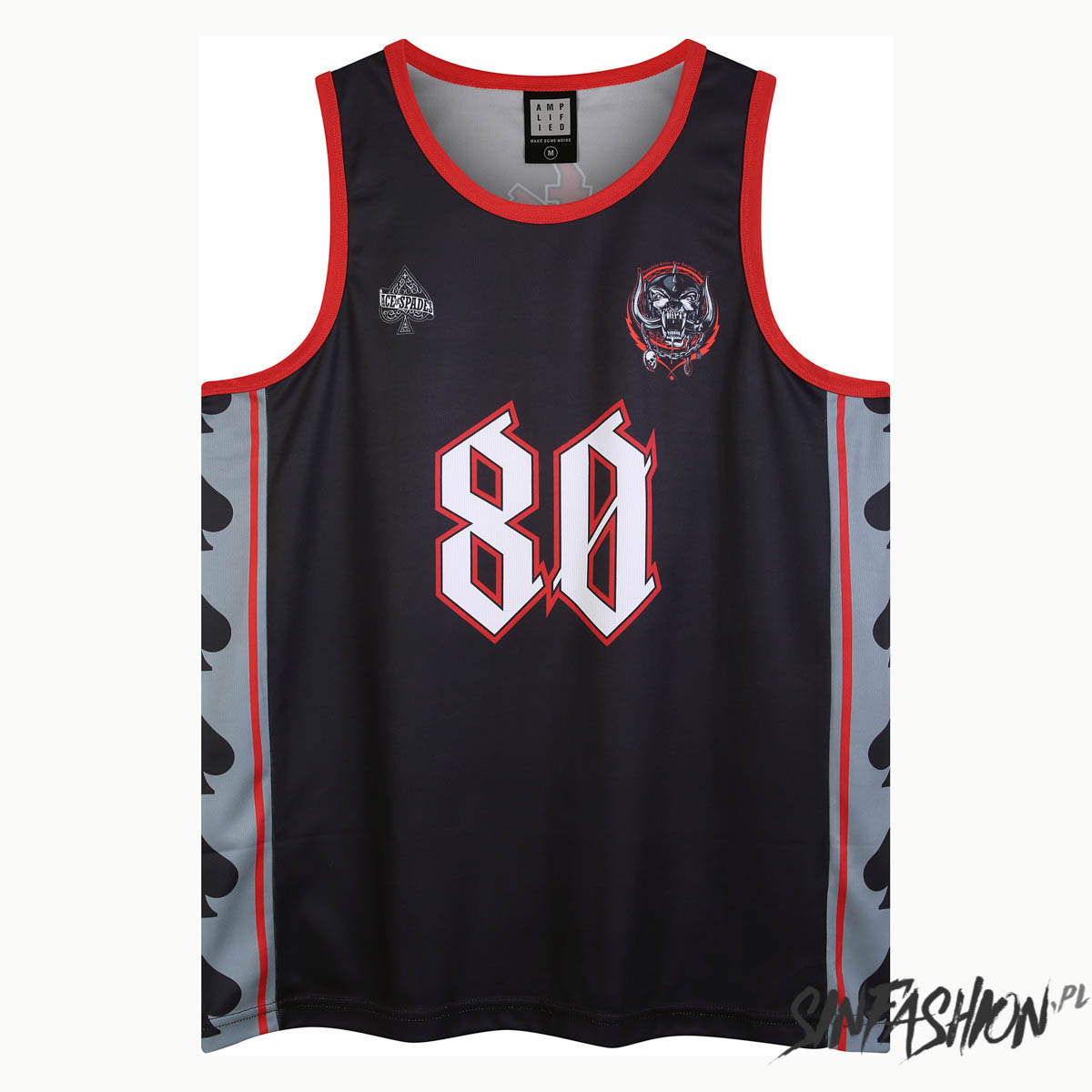 Tank Amplified MOTORHEAD - LIVE TO WIN BBALL VEST