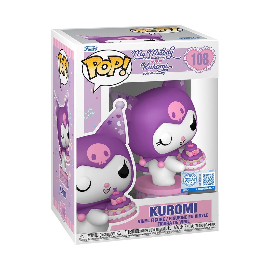 Figurka Funko Pop Sanrio Hello Kitty Kuromi With Cake 9 cm