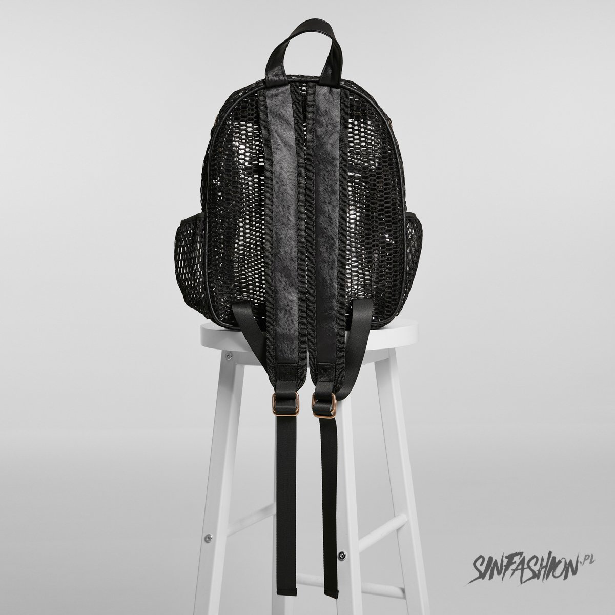 Plecak Urban Classics Mesh Transparent