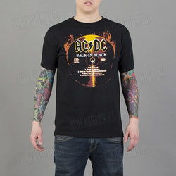 KOSZULKA AC/DC BACK IN BLACK ROCKOFF