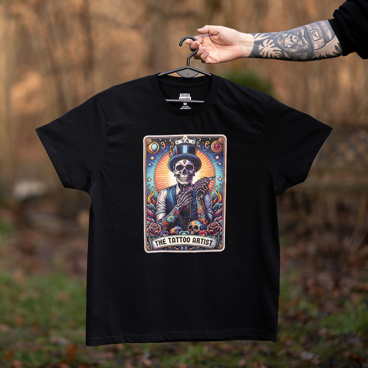 Koszulka Dead Bambi Tattoo Artist Card