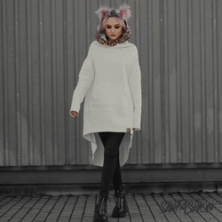 Bluza z Kapturem Miss Hyde Dementor White Panther