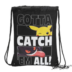 Worek Pokemon gym bag 34x42cm.