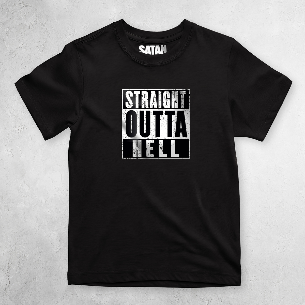 Koszulka Holy Blvk Straight Outta Hell T-shirt