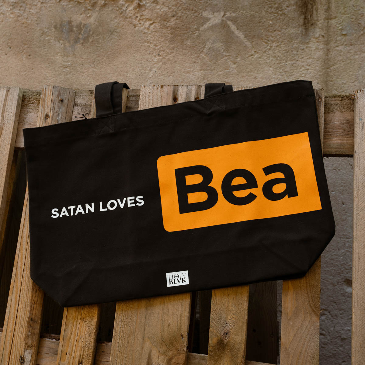 Torba Holy Blvk Satan Loves Beach  Tote Bag
