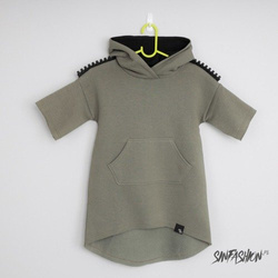 Bluza Miss Hyde Kids Hybrid Zip Khaky