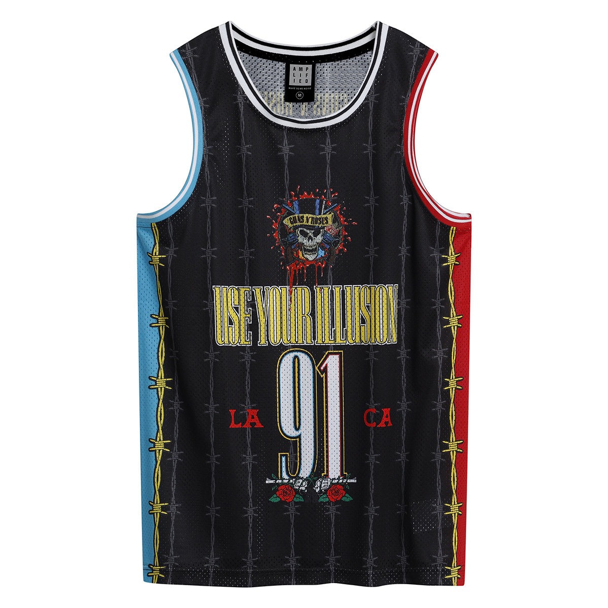 Koszulka Bez Rękawów Amplified Guns N Roses Dust N Bones  Basketball Vest