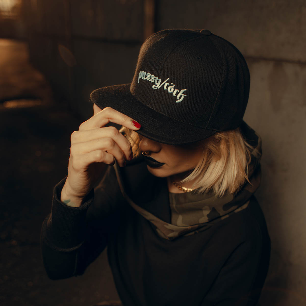 Czapka Holy Blvk Pussy/Cock Snapback