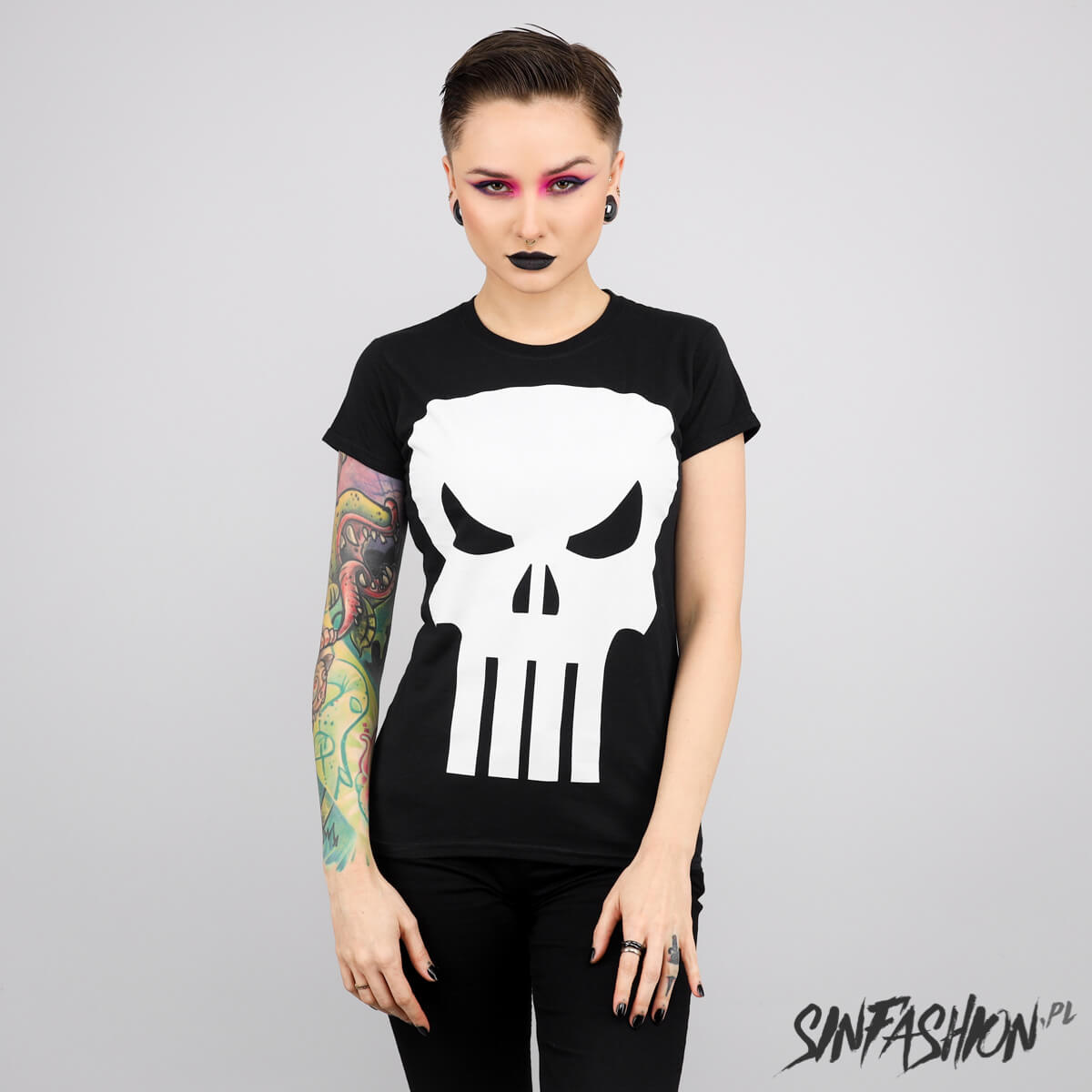 Koszulka Marvel The Punisher Ladies Hybris