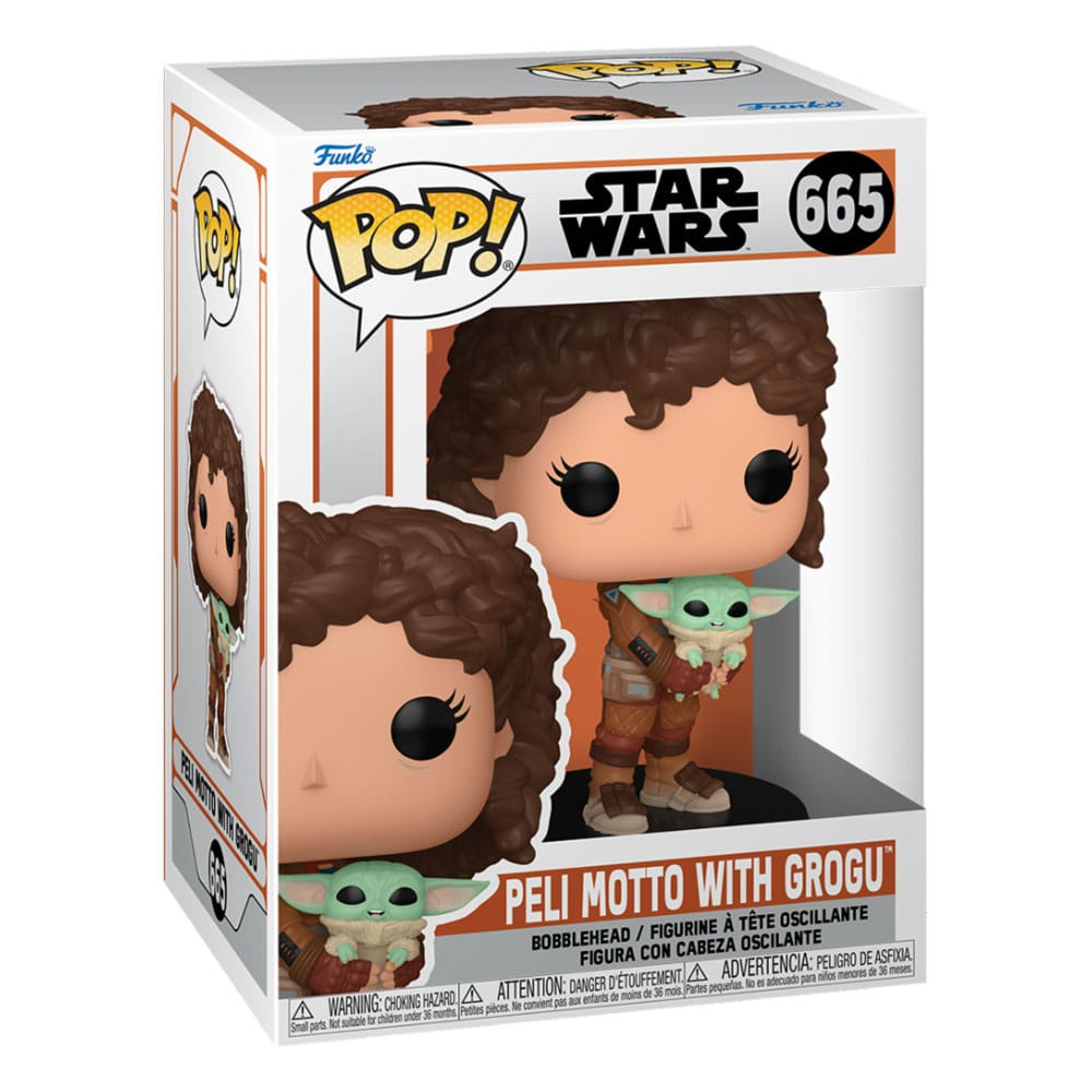 Figurka Funko Pop Star Wars Mandalorian Peli Motto Grogu