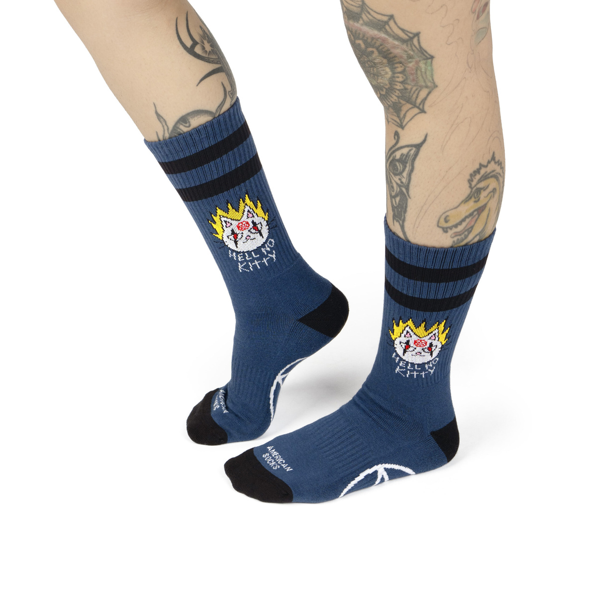 Skarpetki American Socks Mid High Hell No Kitty