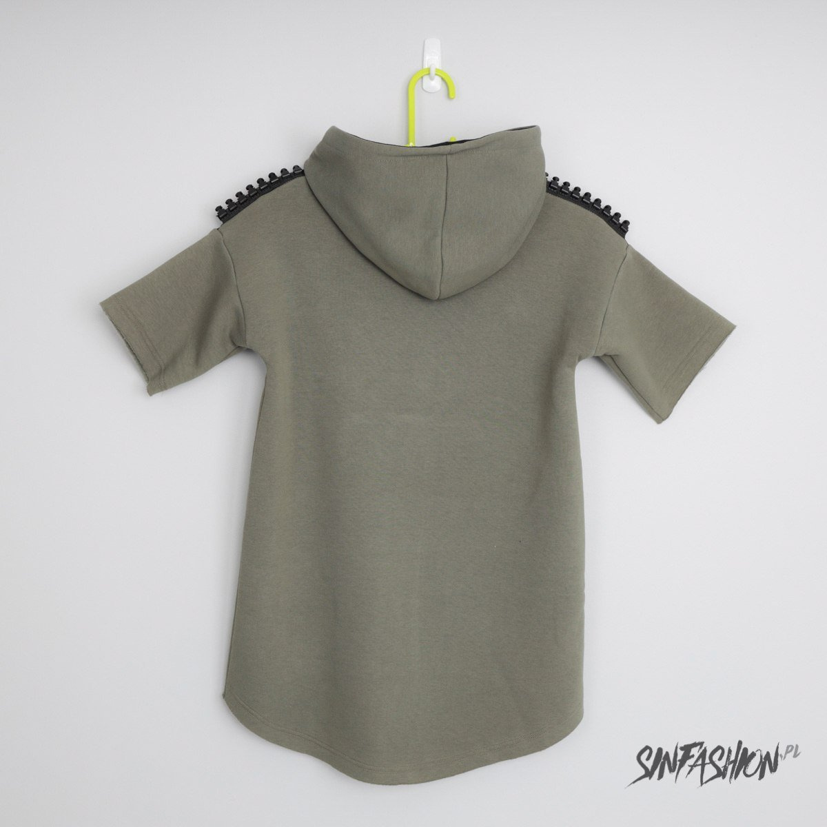 Bluza Miss Hyde Kids Hybrid Zip Khaky