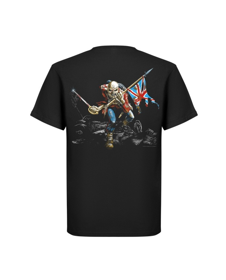 Koszulka Z Krótkim Rękawem Iron Maiden Trooper BLK