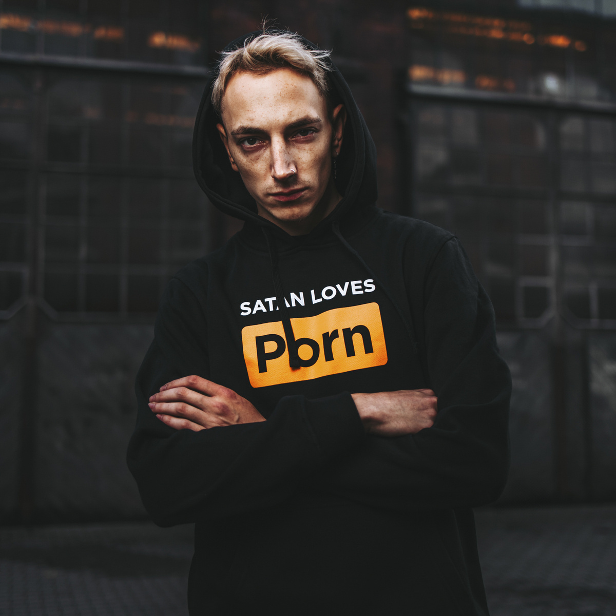 Bluza Holy Blvk Satan Loves Porn