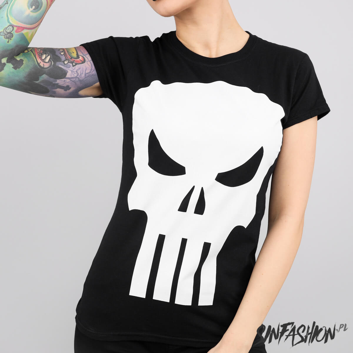 Koszulka Marvel The Punisher Ladies Hybris