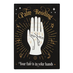 Notes Palm Reading Velvet A5