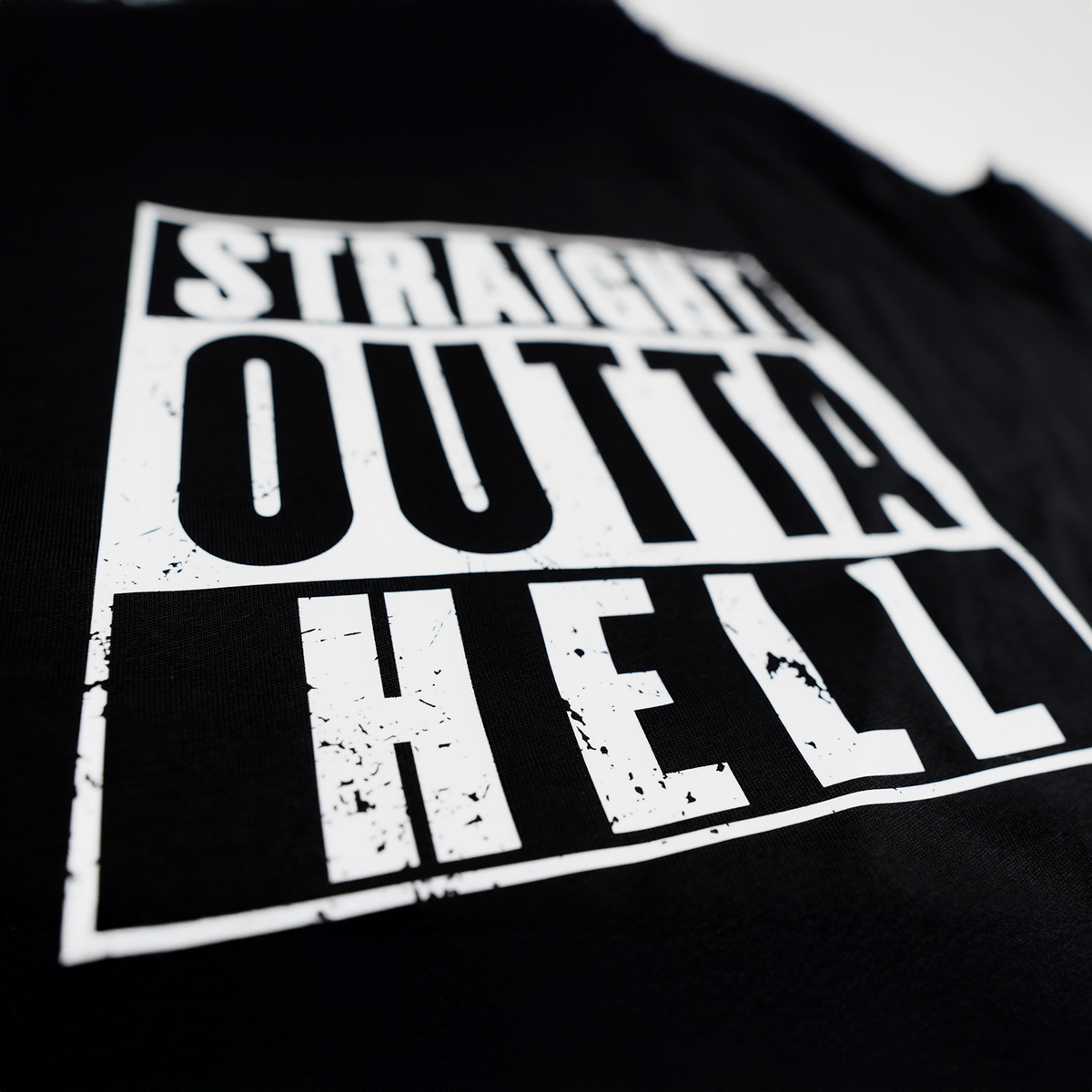 Koszulka Holy Blvk Straight Outta Hell T-shirt