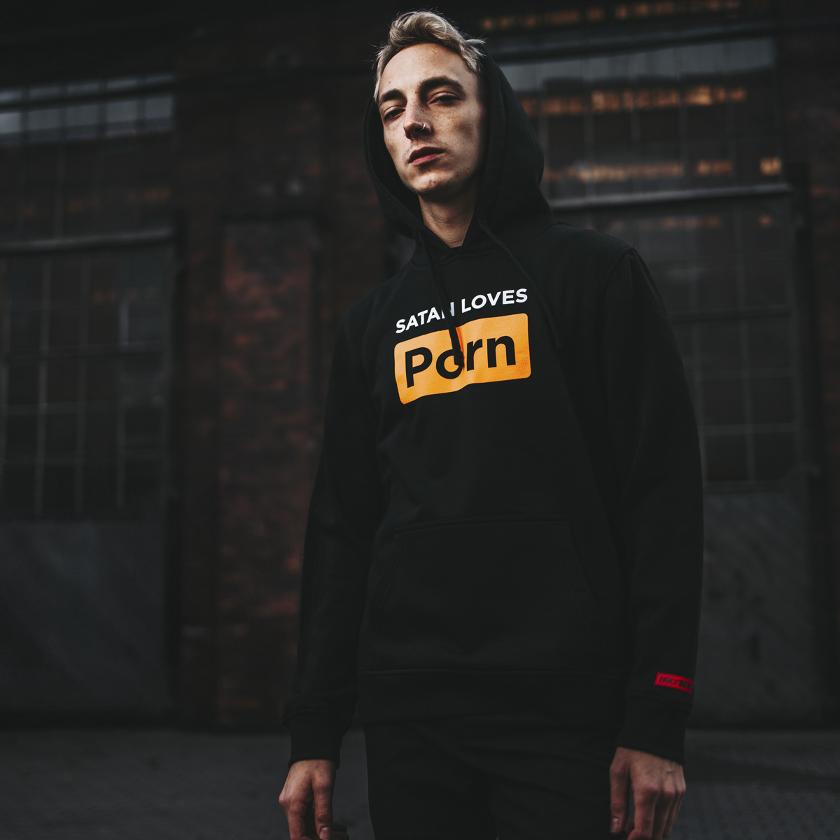 Bluza Holy Blvk Satan Loves Porn
