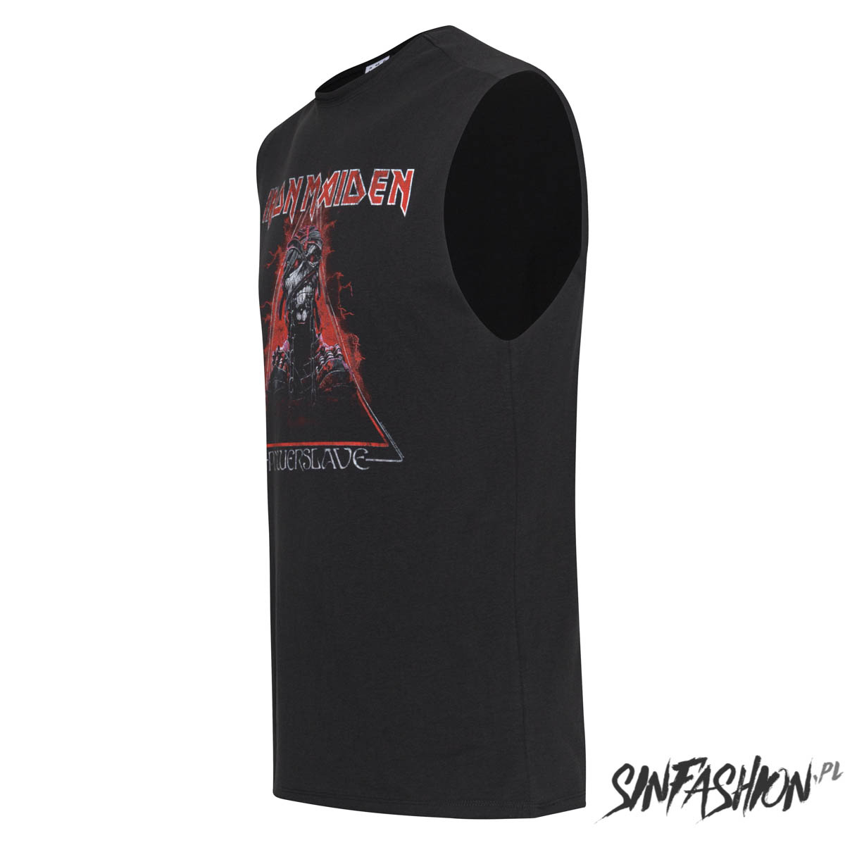 Top Amplified Iron Maiden Red Powerslave