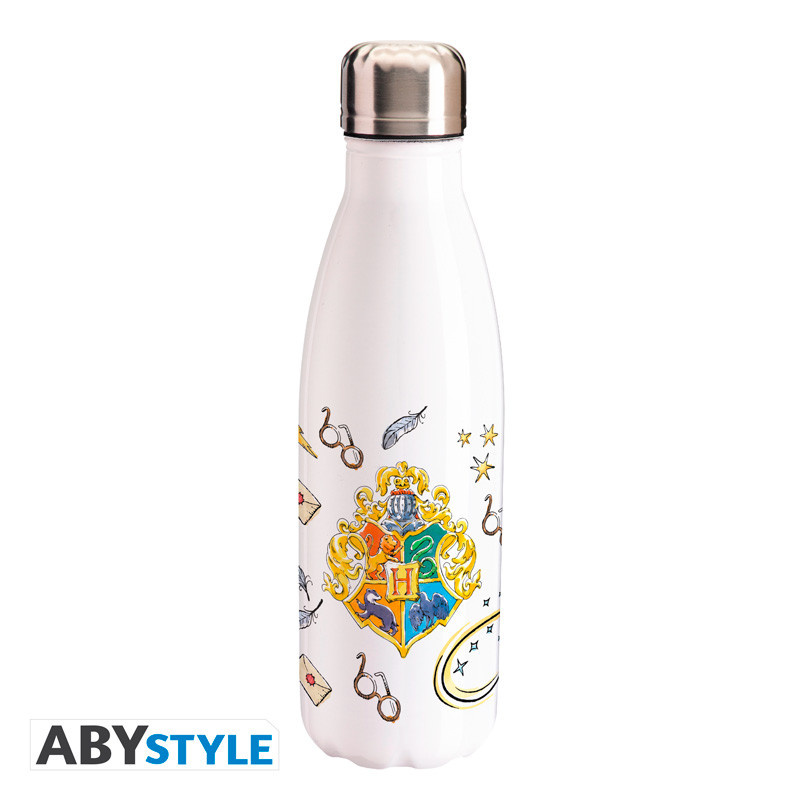 Butelka Termiczna HARRY POTTER - Water Bottle - Hogwarts Symbols