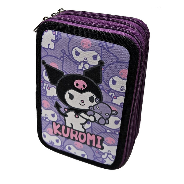 Piórnik Hello Kitty Kuromi Triple