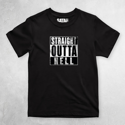 Koszulka Holy Blvk Straight Outta Hell T-shirt