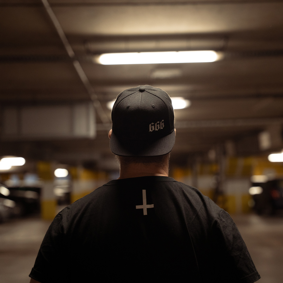 Czapka z Daszkiem Holy Blvk 666 White Snapback