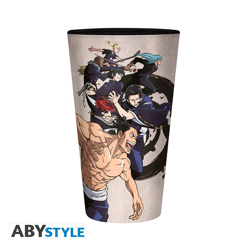 Szklanka JUJUTSU KAISEN - Large Glass - 400ml - Tokyo vs Kyoto