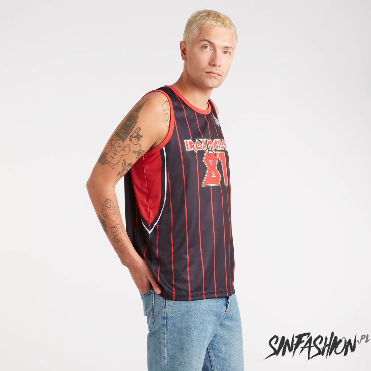 Tank Amplified IRON MAIDEN - KILLERS BBALL VEST