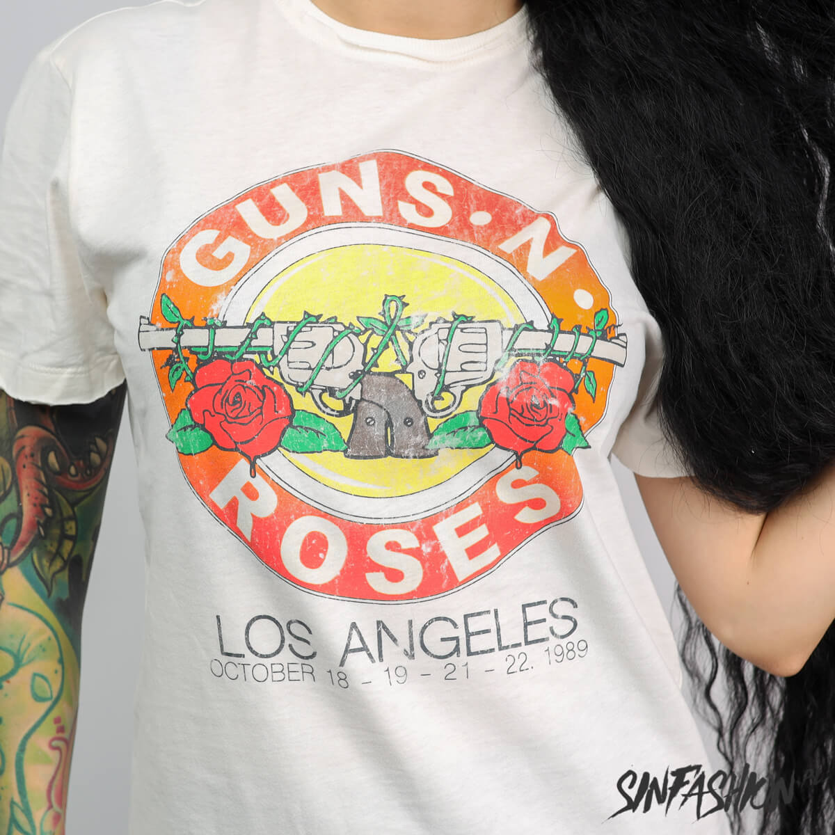 Koszulka Amplified Guns N Roses Vintage Bullet