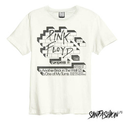 Koszulka Amplified Pink Floyd Poster Vintage White