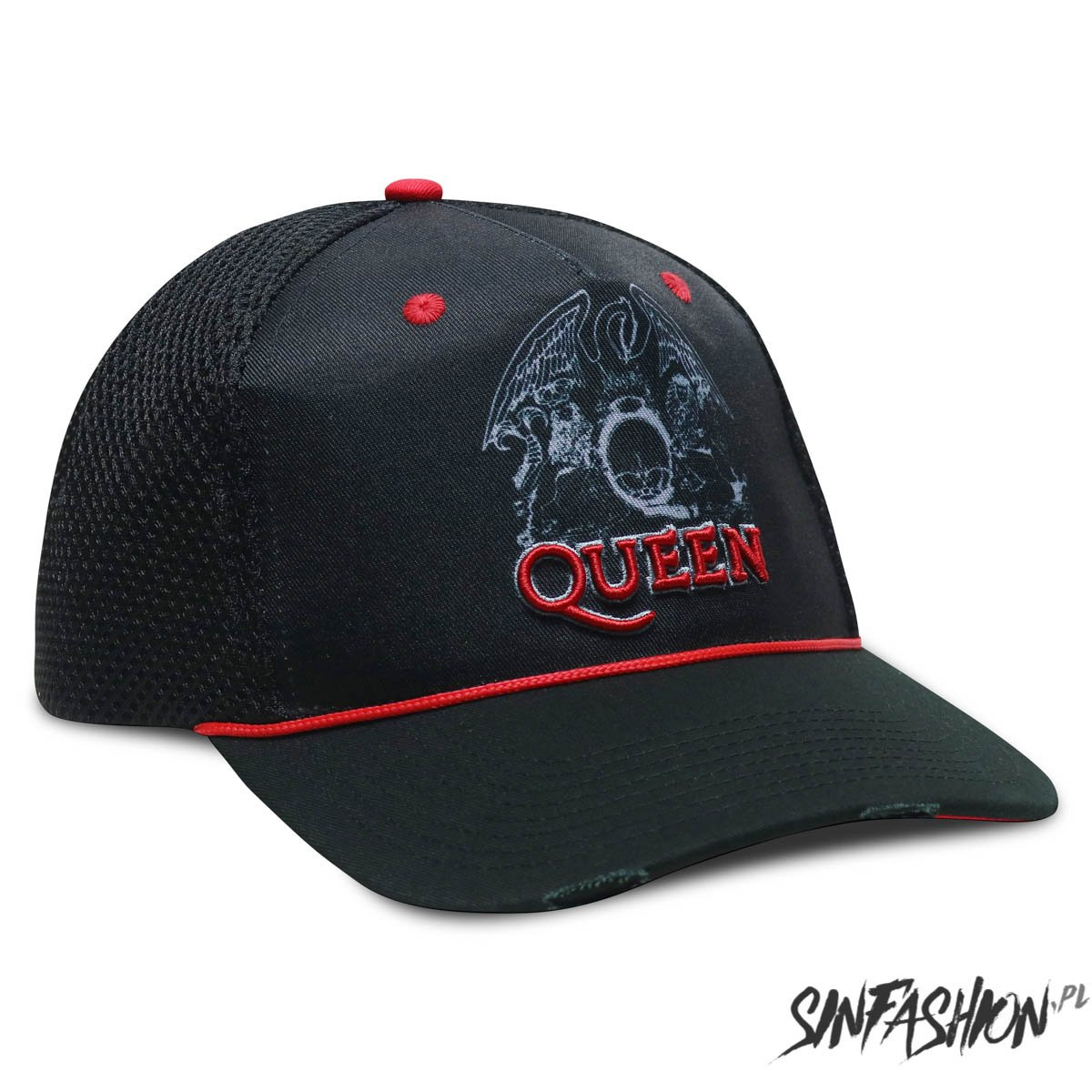 Czapka Amplified Queen Line Art Crest Trucker