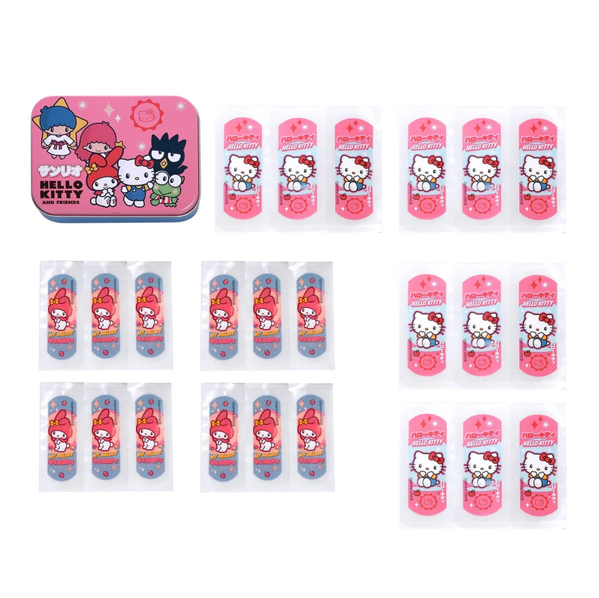 Zestaw Opatrunków Sanrio Hello Kitty Set