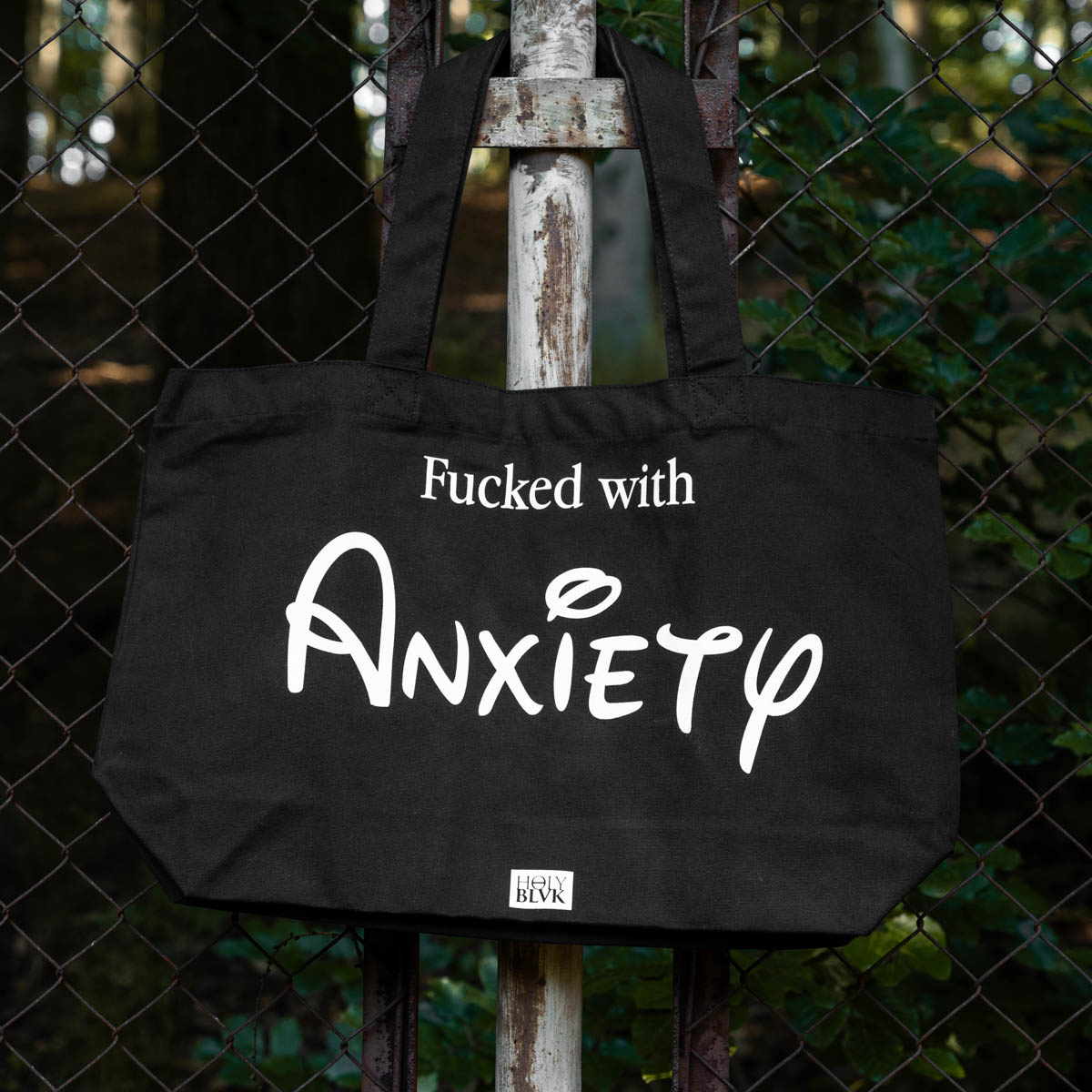 Torba Holy Blvk Anxiety Tote Bag