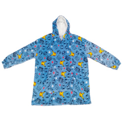 Bluza Pluszowa Snuddie Pokemon Oversize Coat Kids