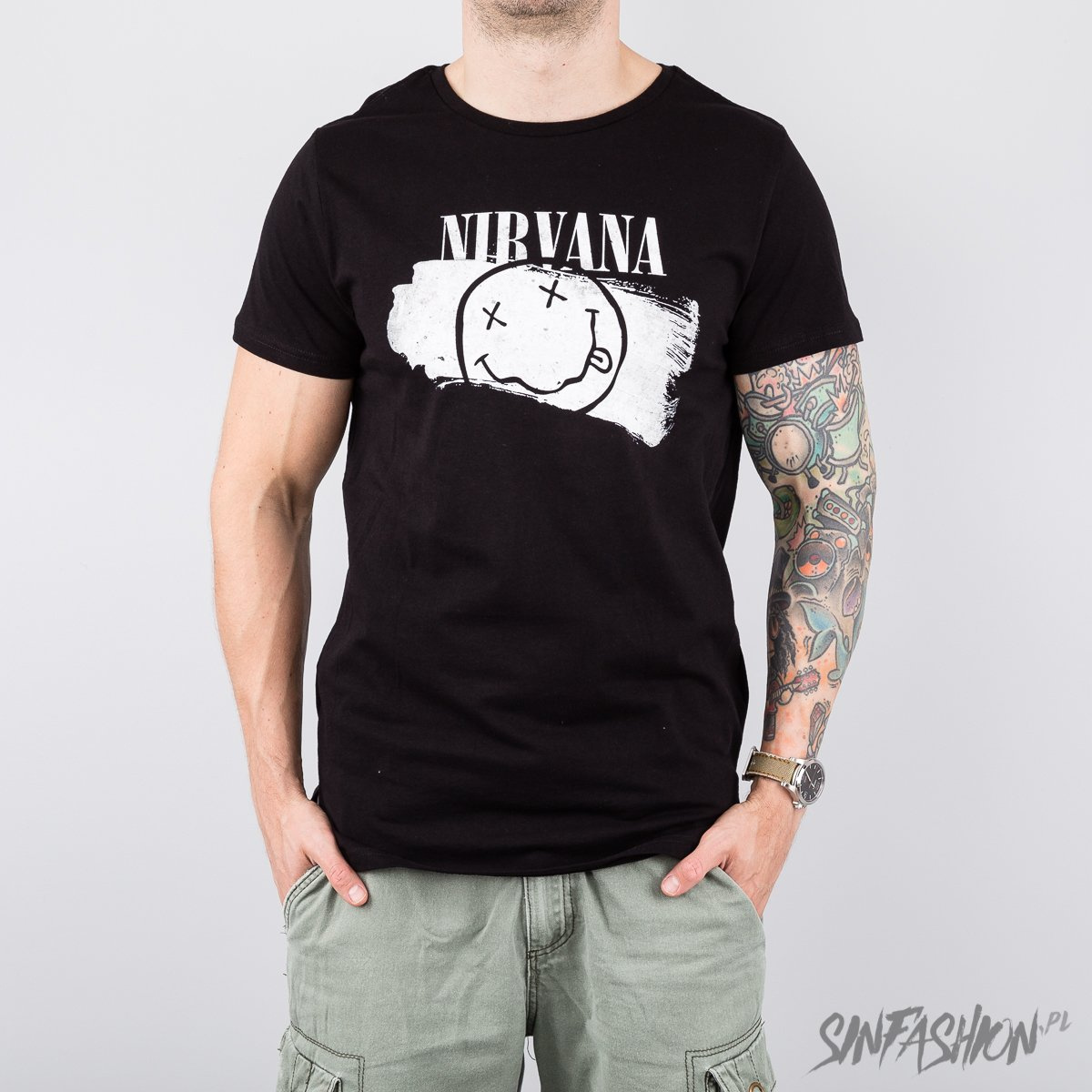 Koszulka Nirvana Torn Long Amplified 
