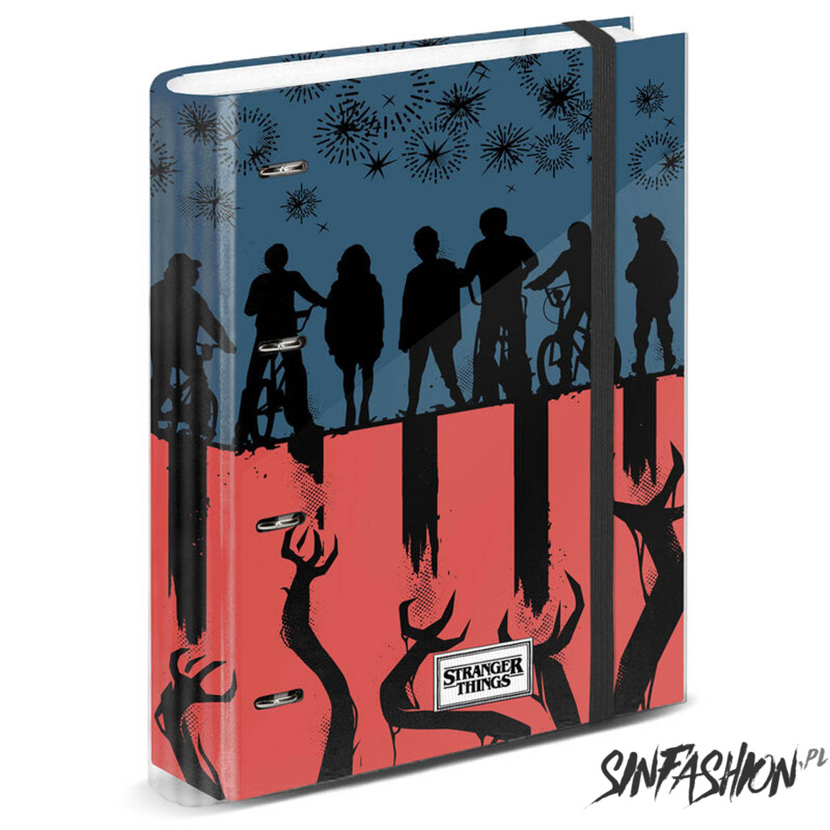 Notatnik Stranger Things Flag A4 cardboard 