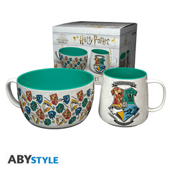 Zestaw HARRY POTTER - Breakfast Set Mug + Bowl Stand Together