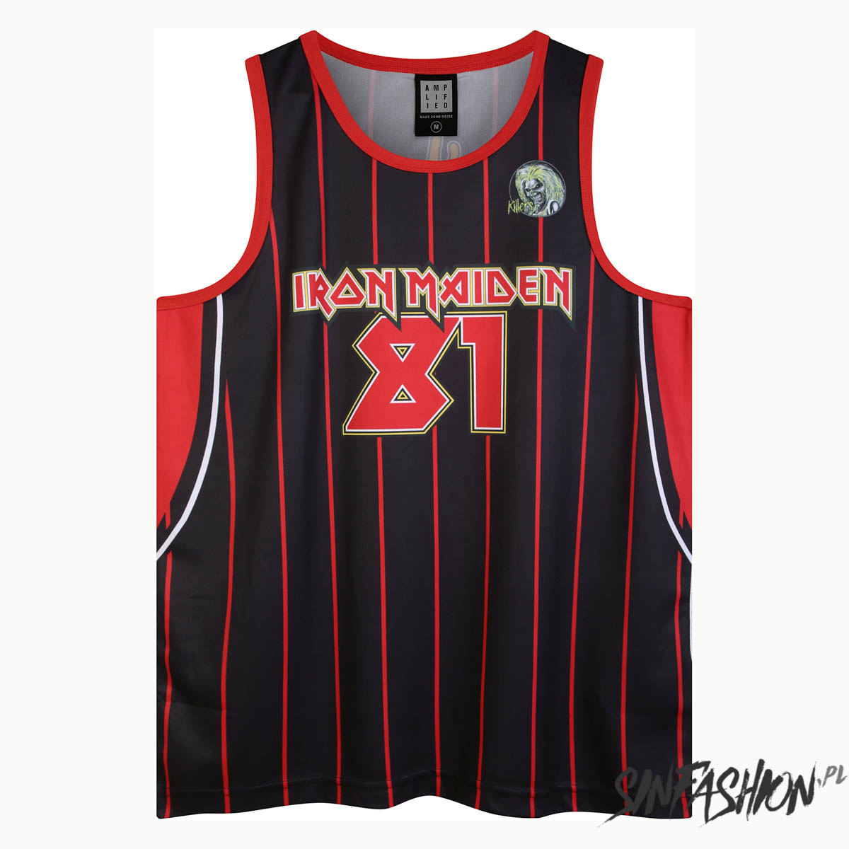 Tank Amplified IRON MAIDEN - KILLERS BBALL VEST