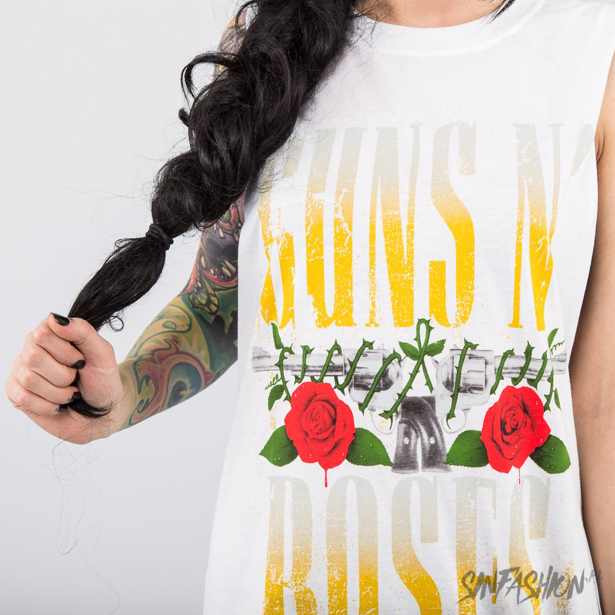 Tank Rockoff Guns N Roses wht