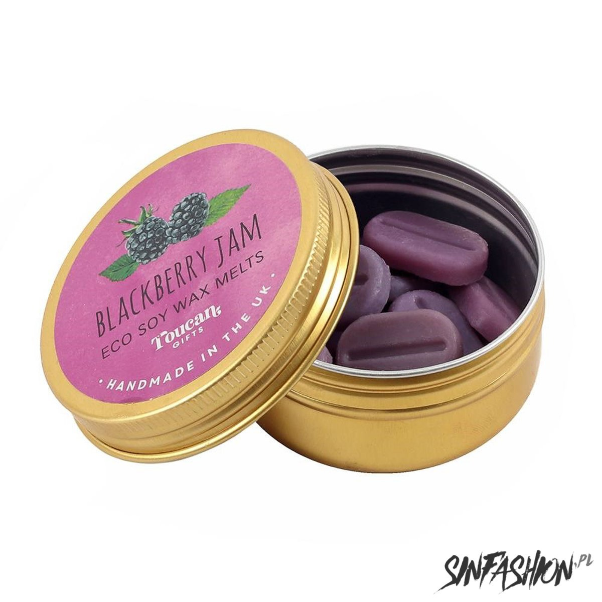 Black Decor Eco Soy Wax BlackBerry