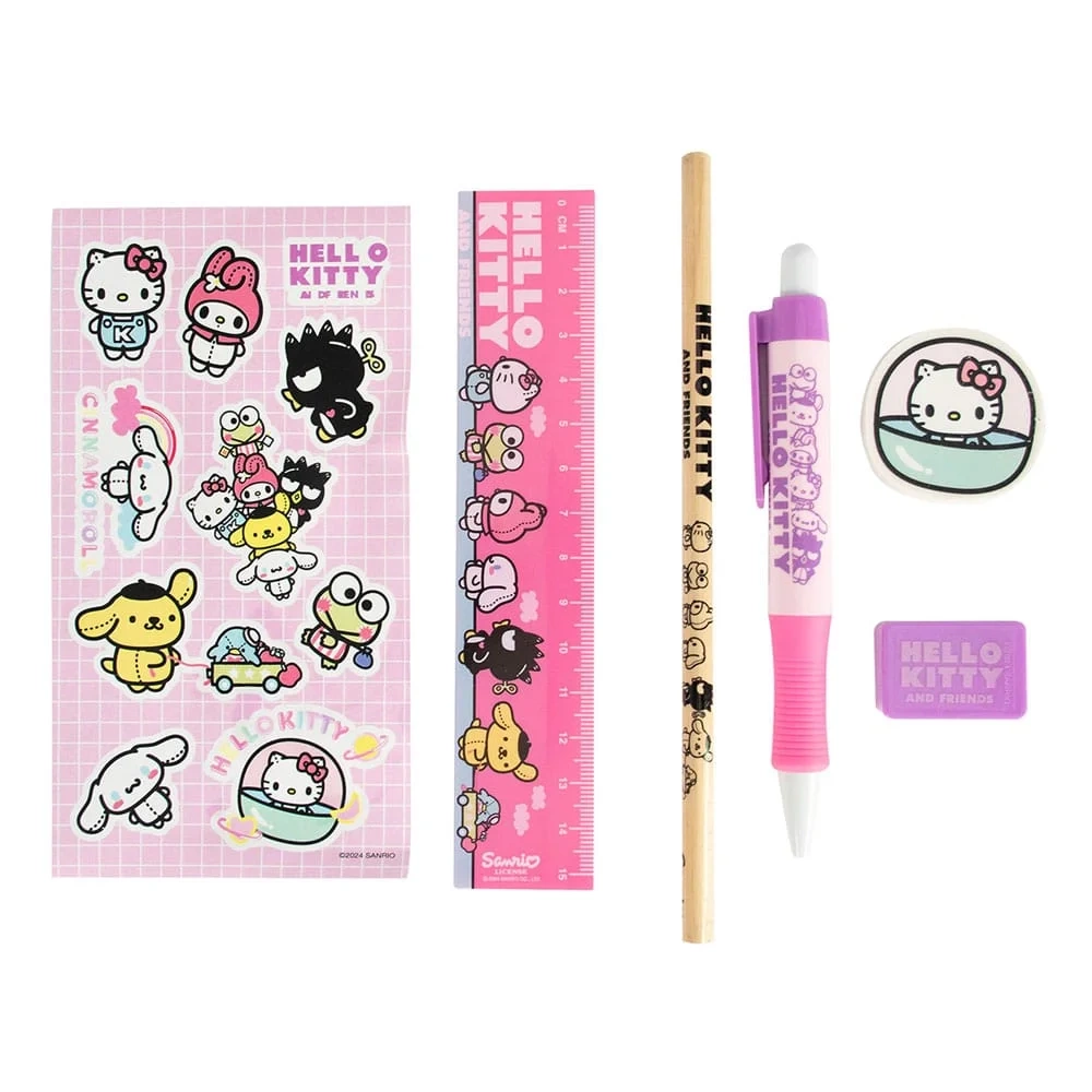 Zestaw Szkolny Sanrio Stationery Set 6-Pack Hello Kitty