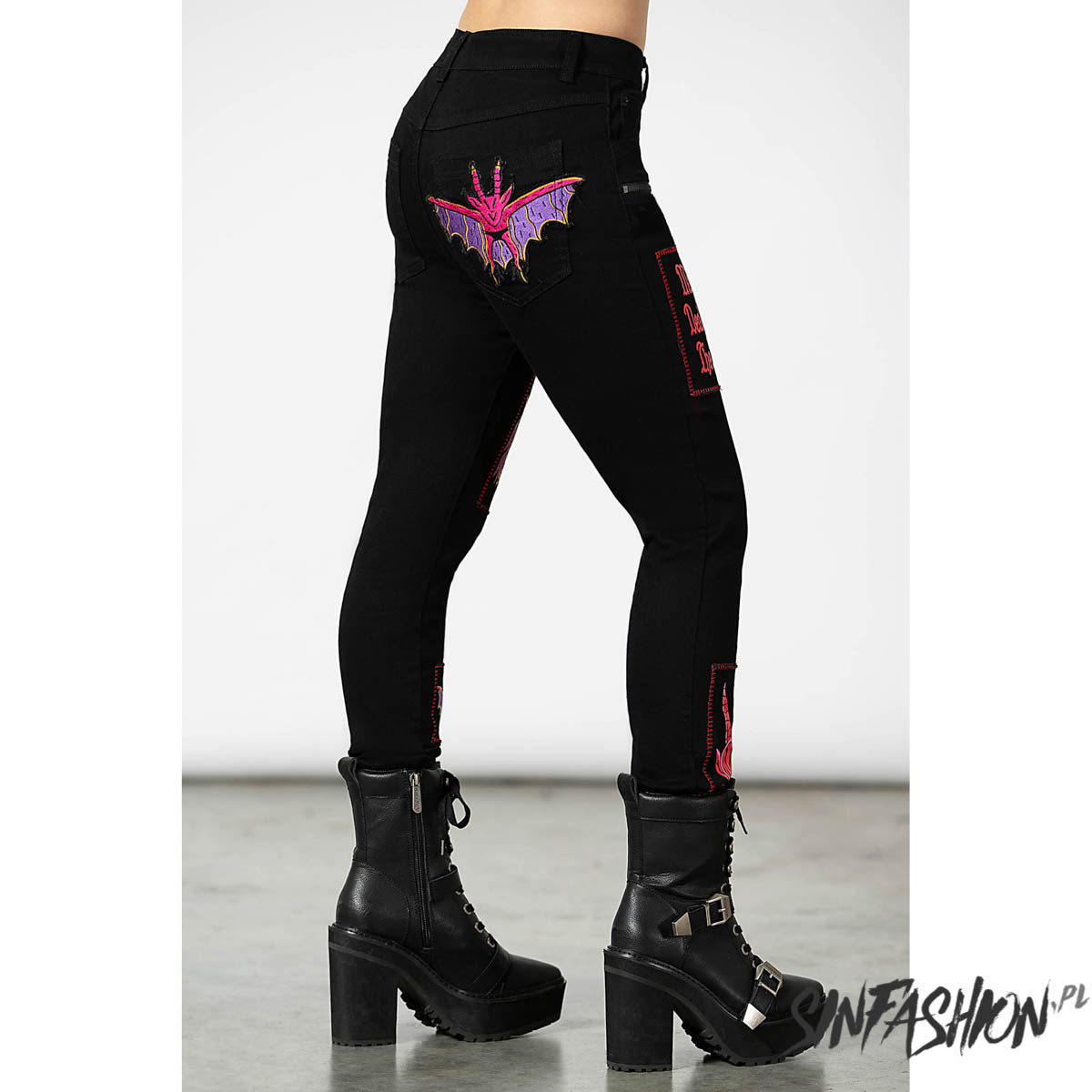 Jeansy Killstar Dealer Patched Jeans