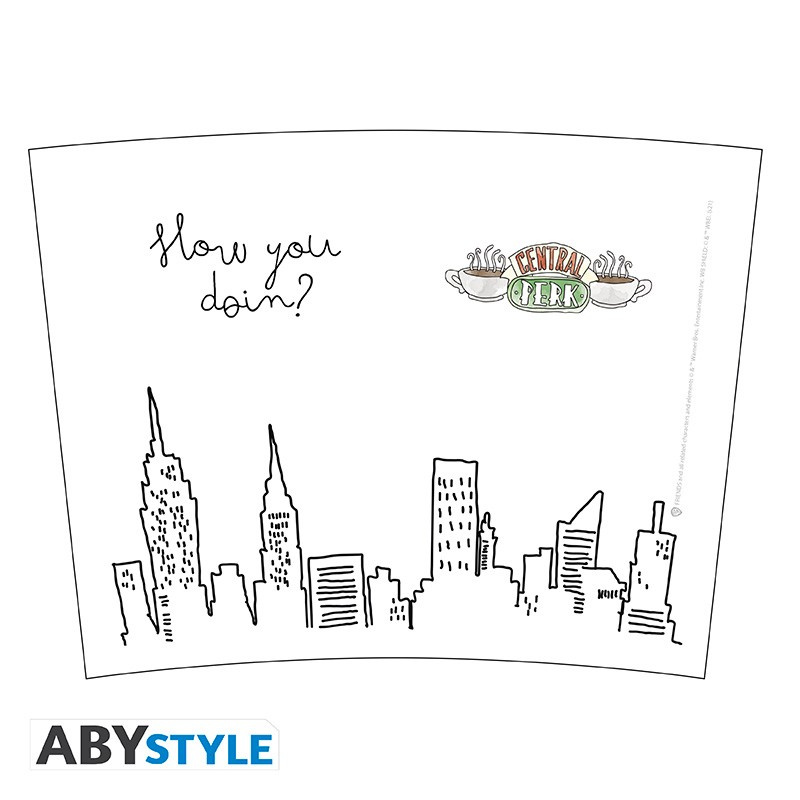 Kubek Podróżny FRIENDS - Travel mug Central Perk