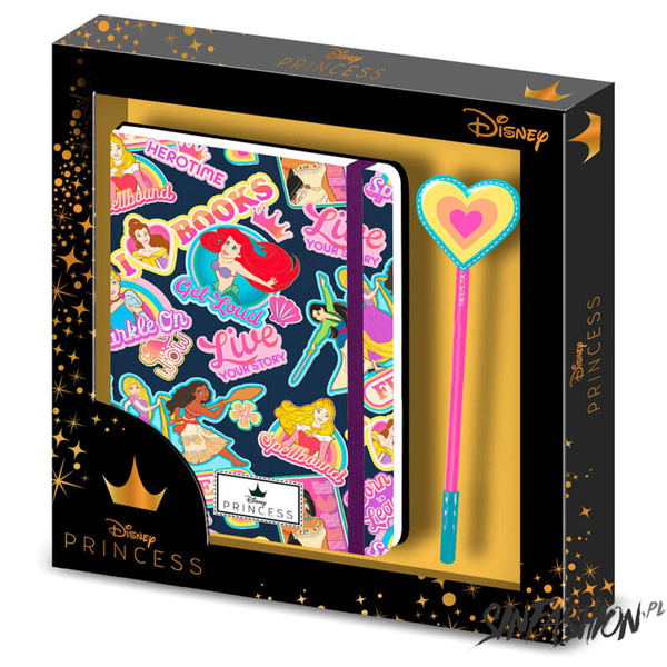 Notes i Długopis Disney Princess Feraless Set