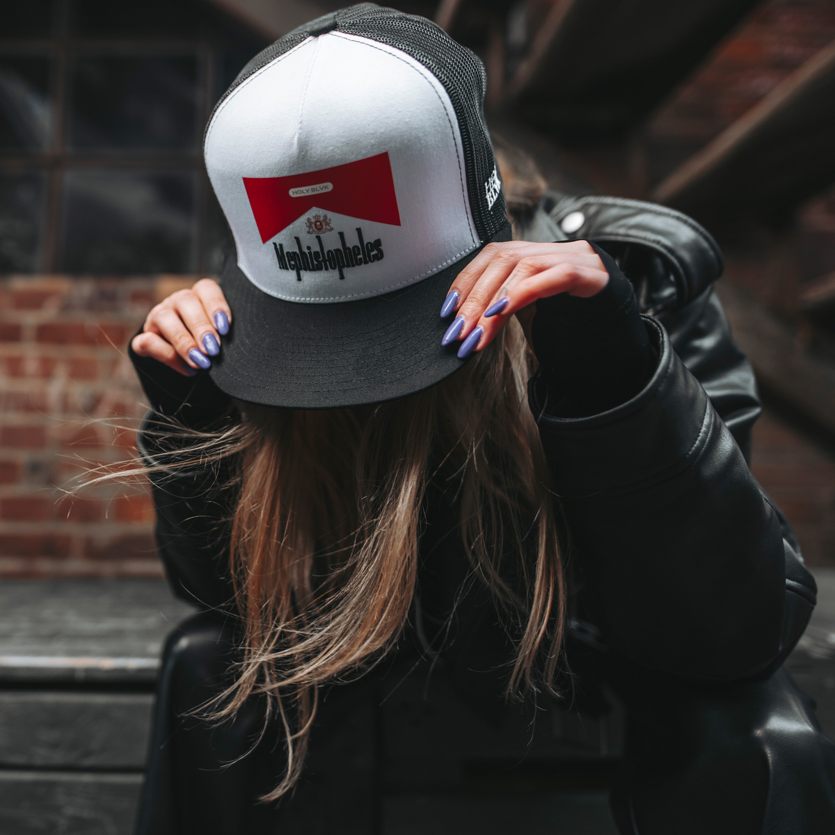 Czapka z Daszkiem Holy Blvk Mephistopheles Trucker
