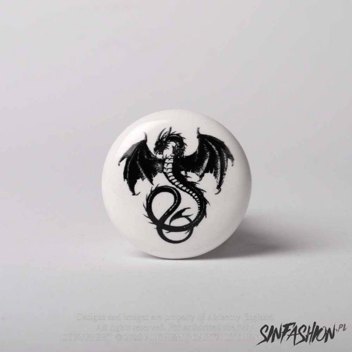 Korek Alchemy Gothic Wyverex Dragon Bottle Stop