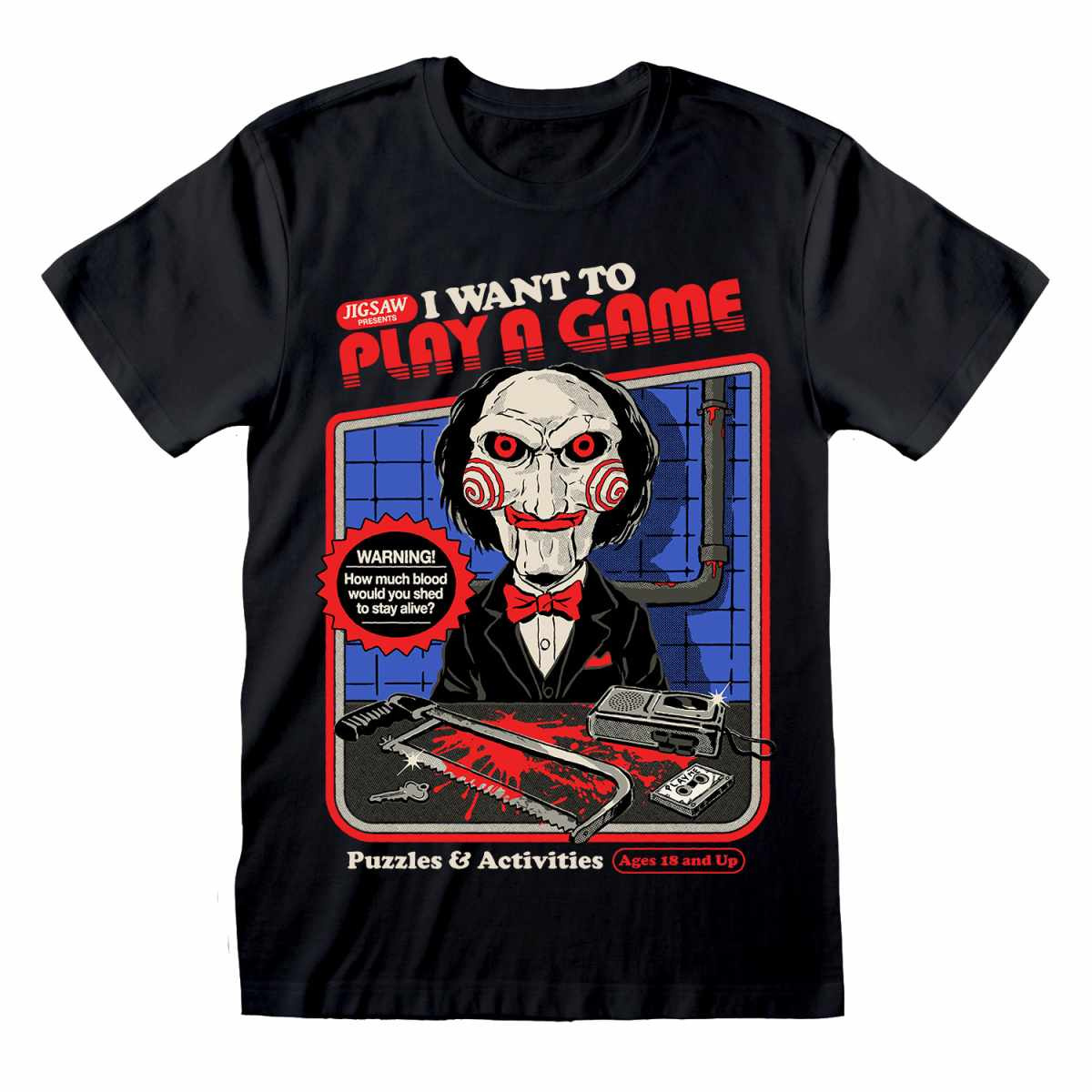 Koszulka Steven Rhodes X SAW I Want To Play A Game